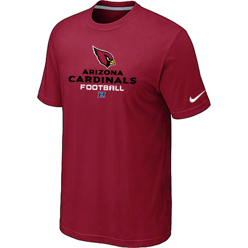 Nike Arizona Cardinals Critical Victory NFL T-Shirt - Red